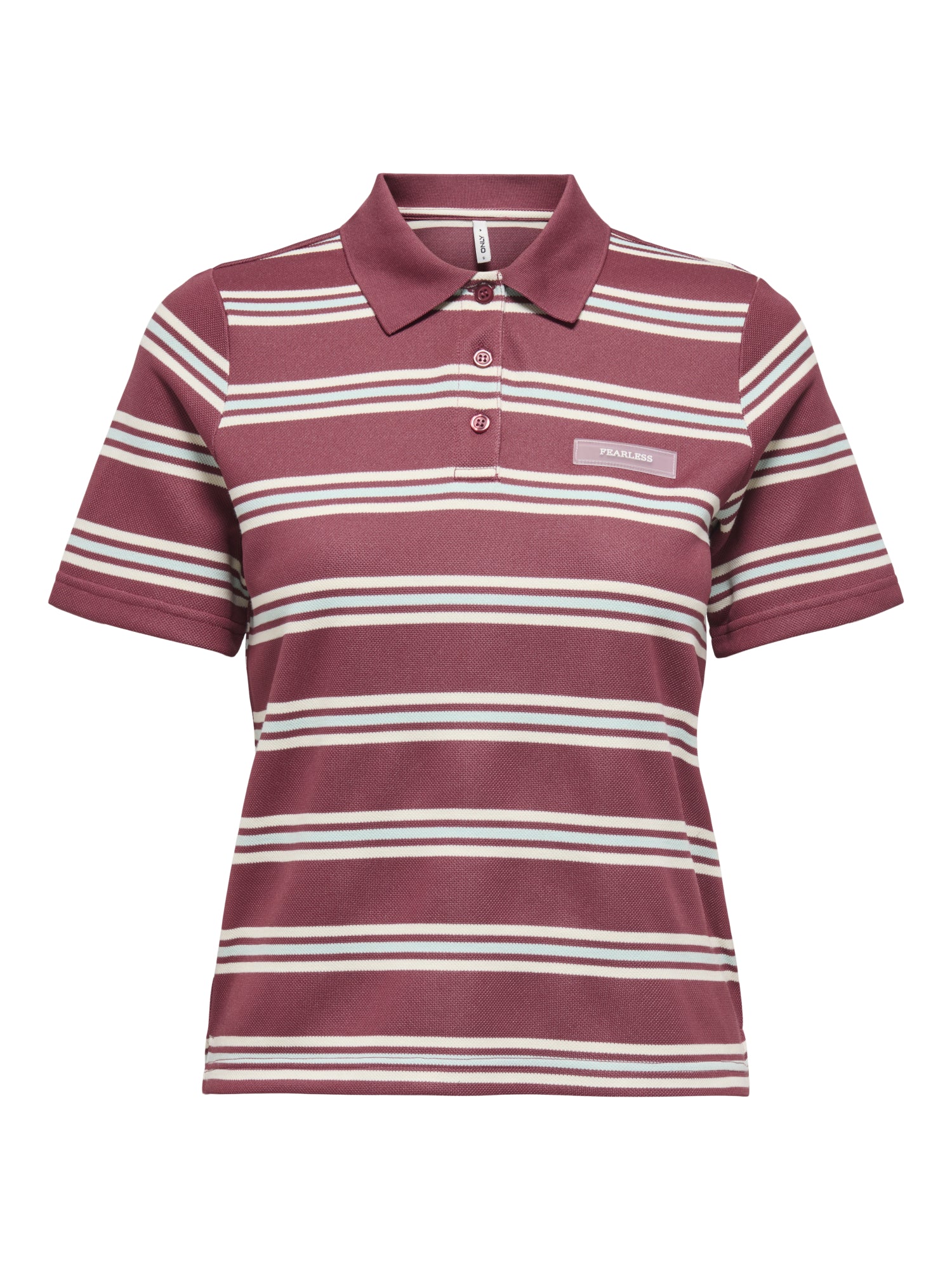 ONLY Poloshirts  dunkelrot