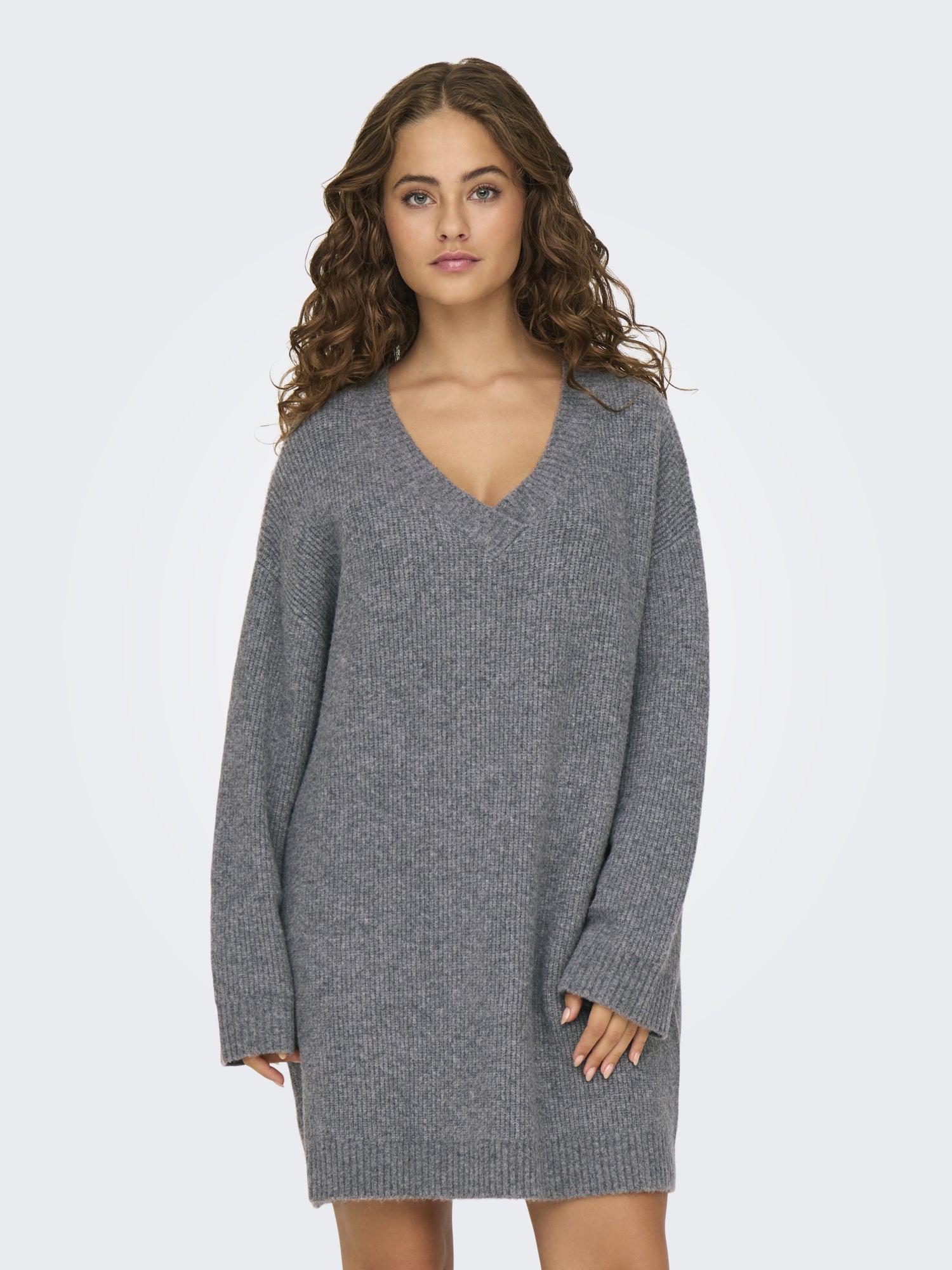 ONLY Pullover  hellgrau