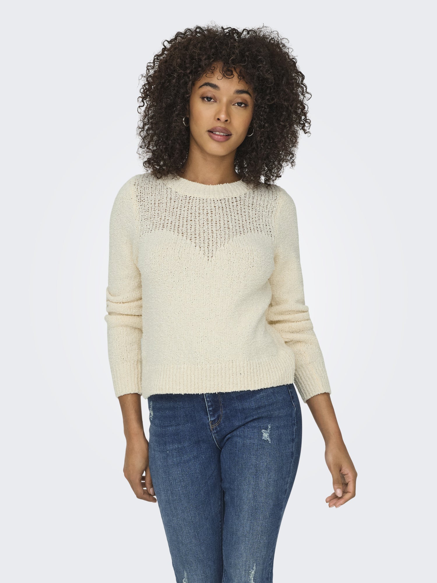 ONLY Pullover  ecru