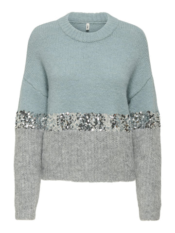Pullover mit Pailletten-Detail