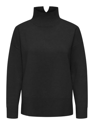 Pullover mit Stehkragen