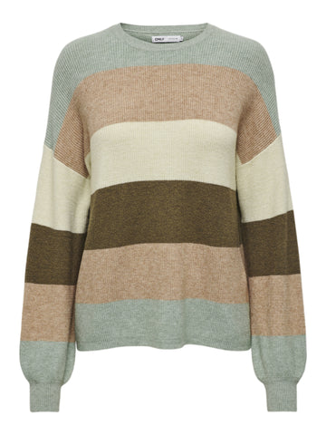 Pullover mit Streifen