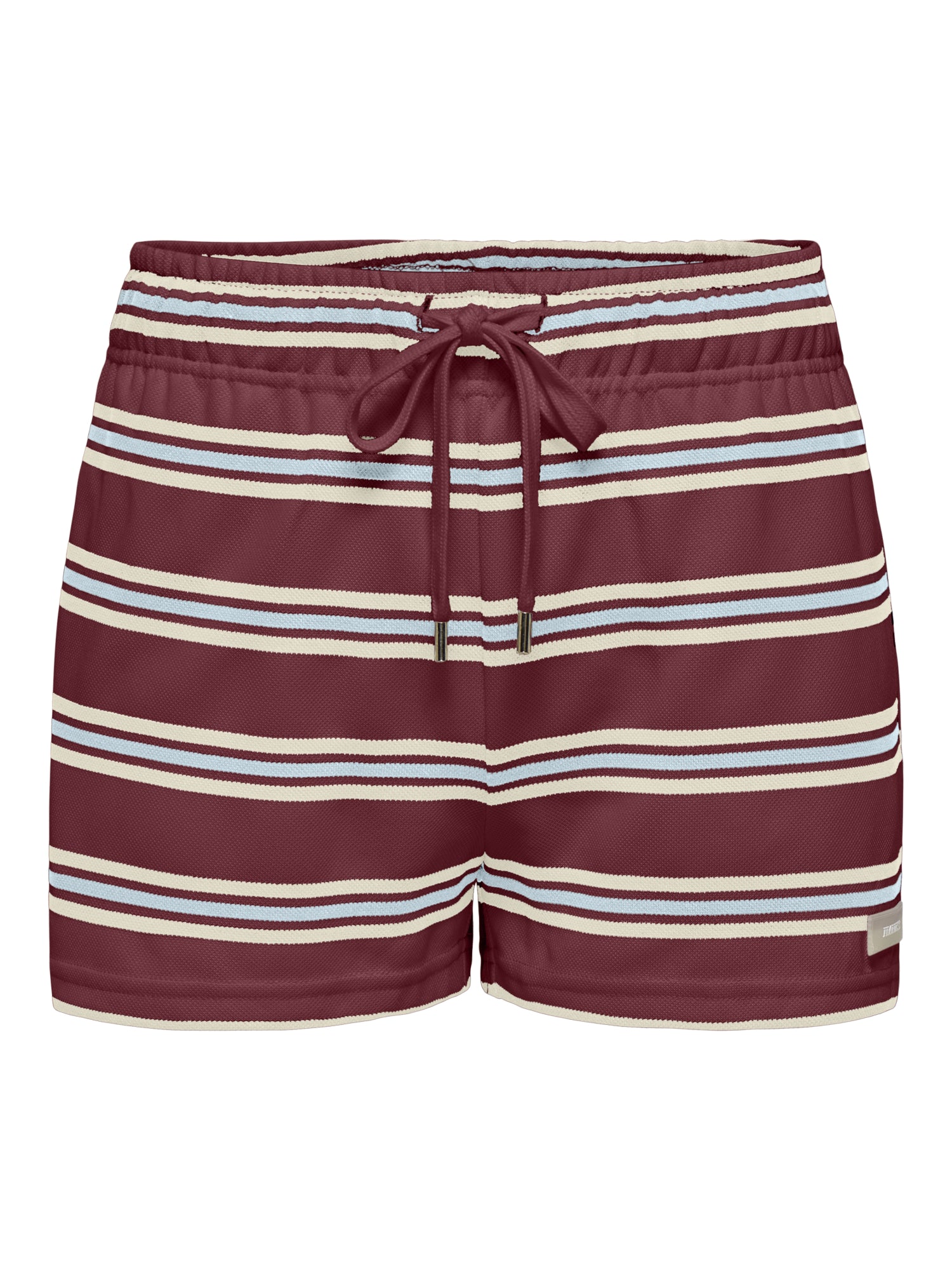 ONLY Shorts  dunkelrot