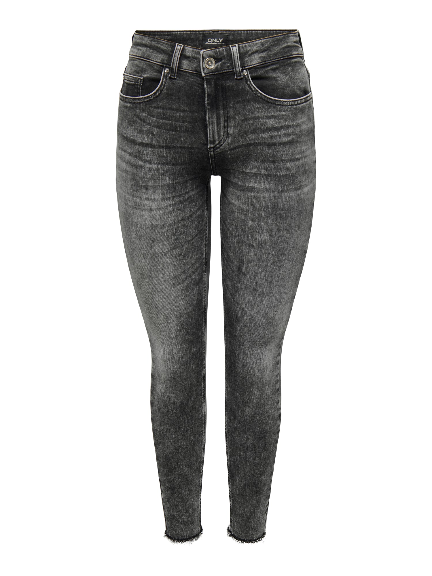 ONLY Skinny, Slim  dunkelgrau