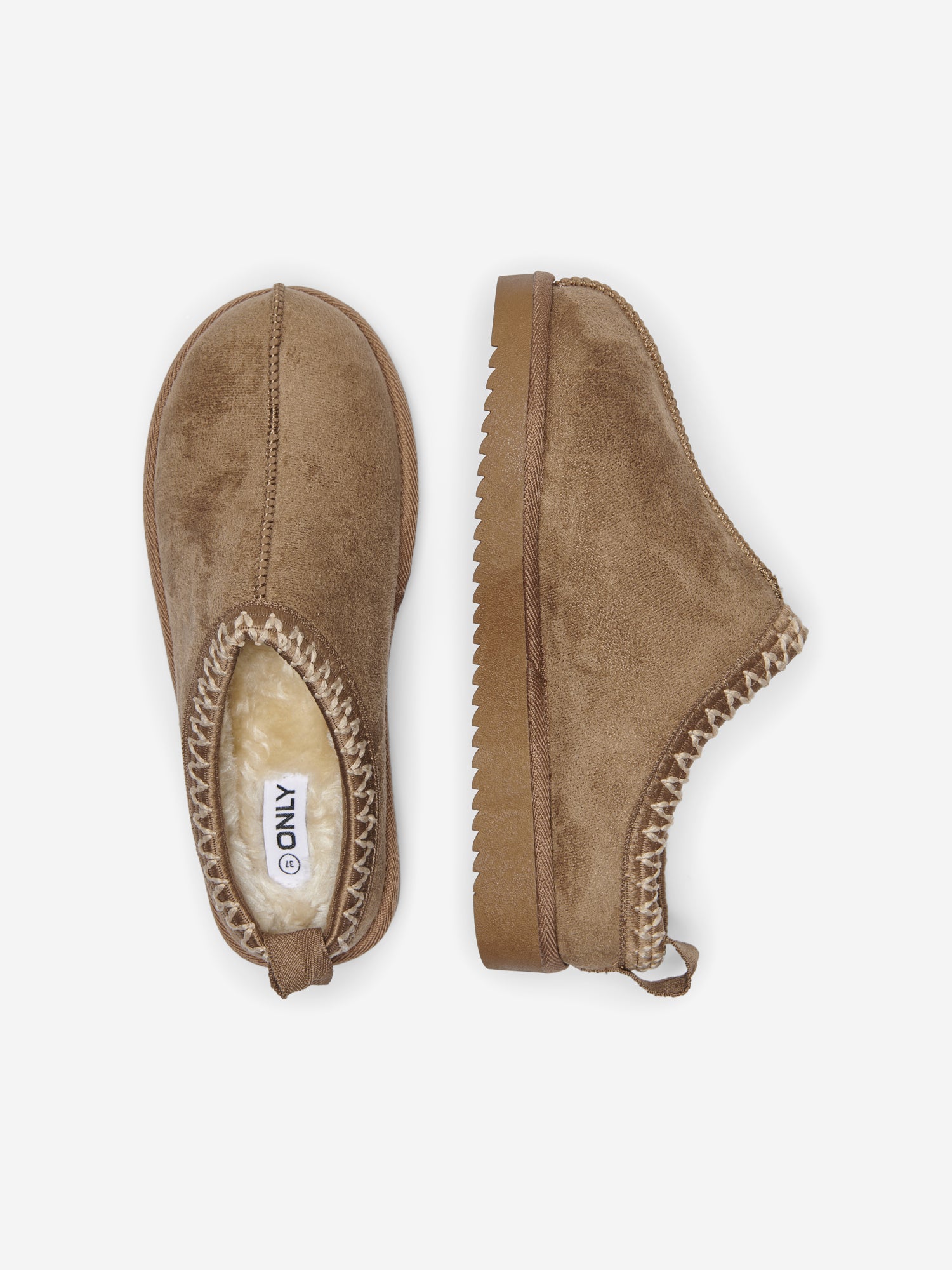 ONLY Schuhe  cognac