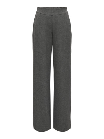 Stoffhose mit weitem Bein