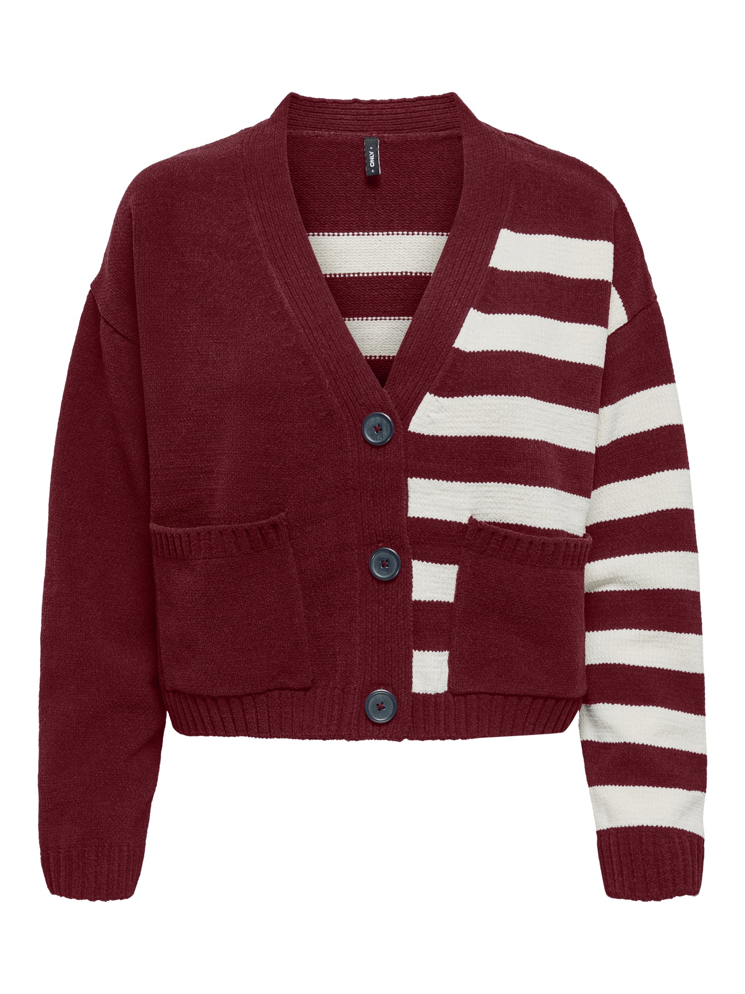 ONLY Strickjacken  bordeaux