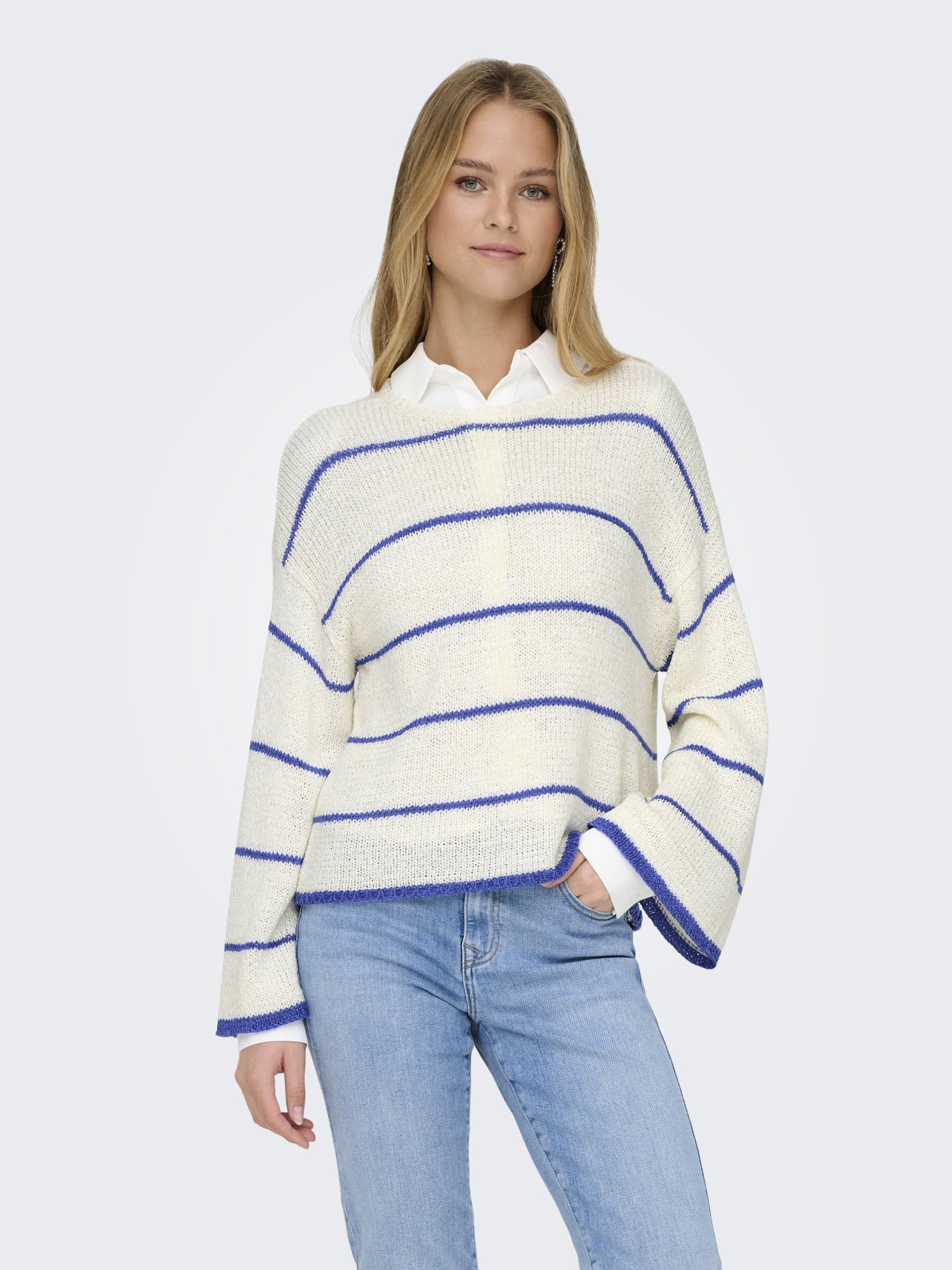 ONLY Pullover  blau