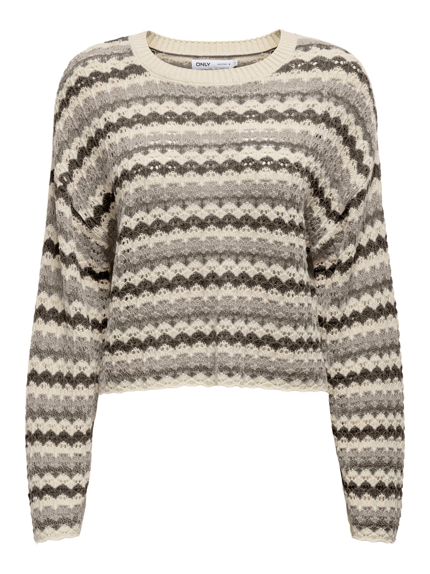 ONLY Pullover  grau