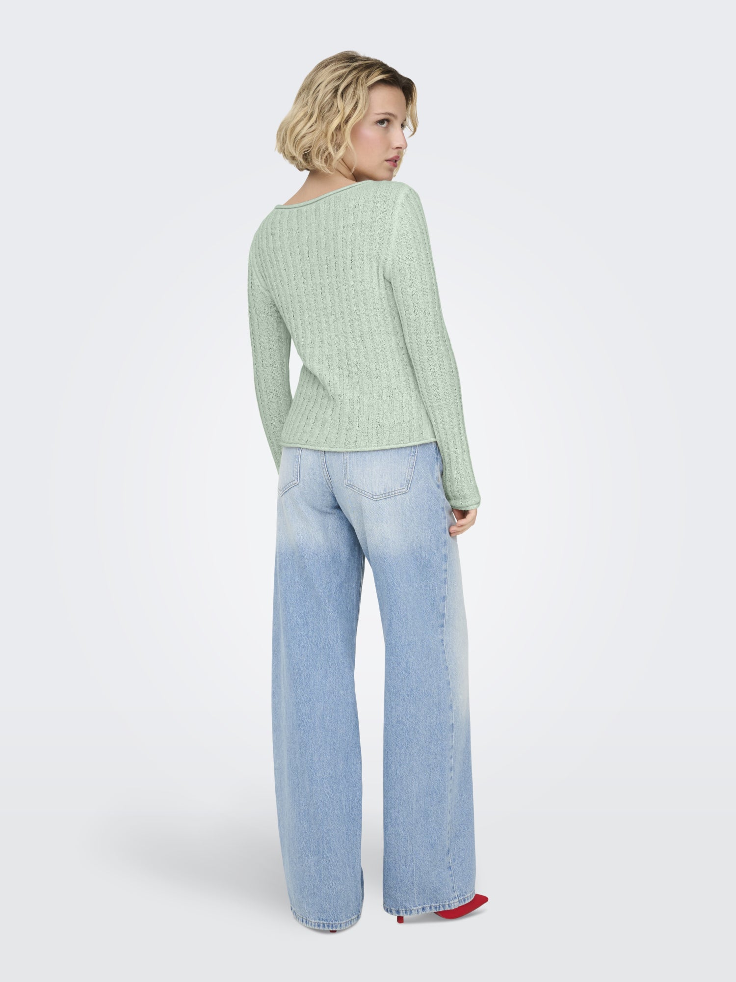 ONLY Pullover  grün