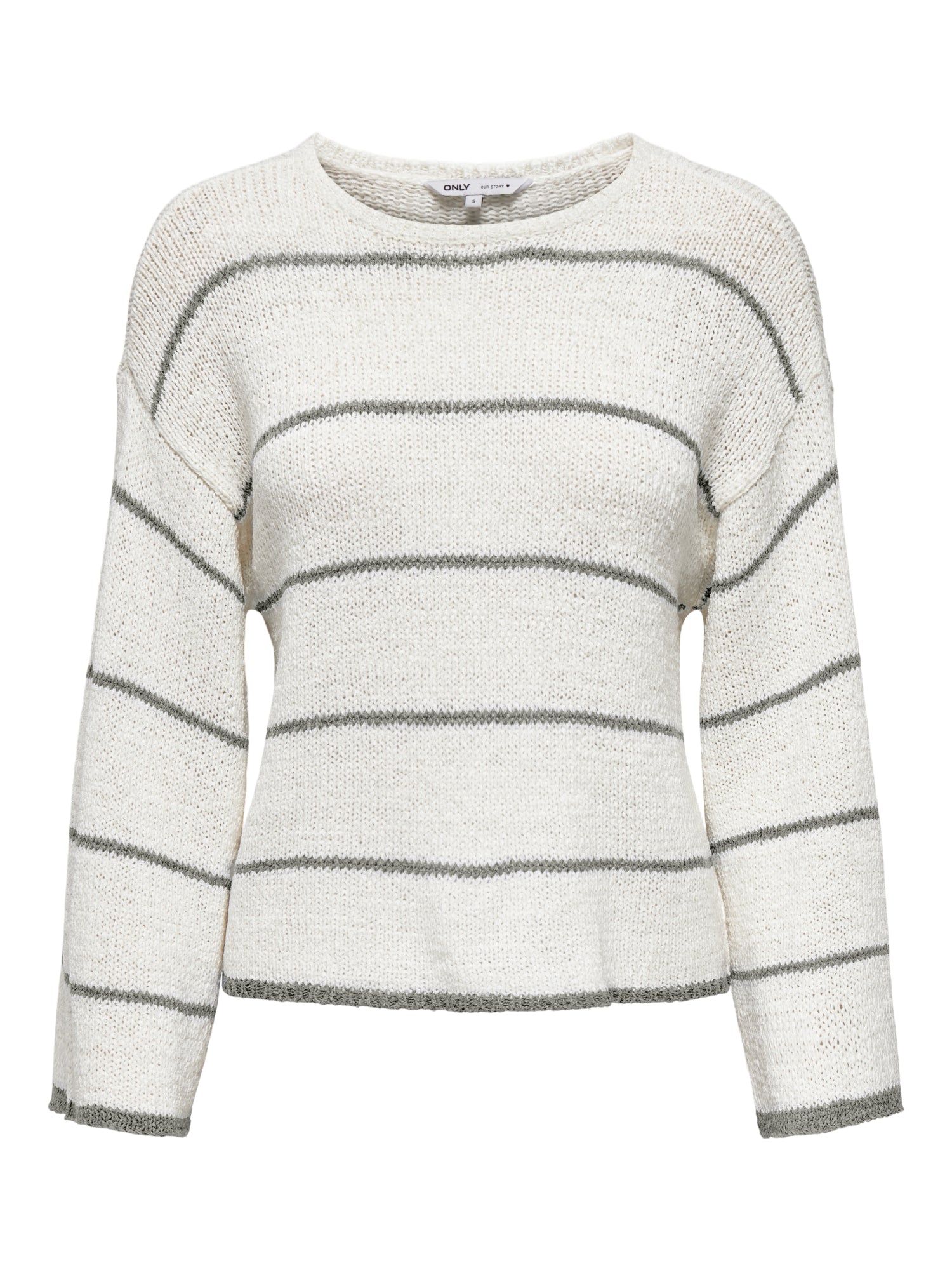 ONLY Pullover  hellgrau