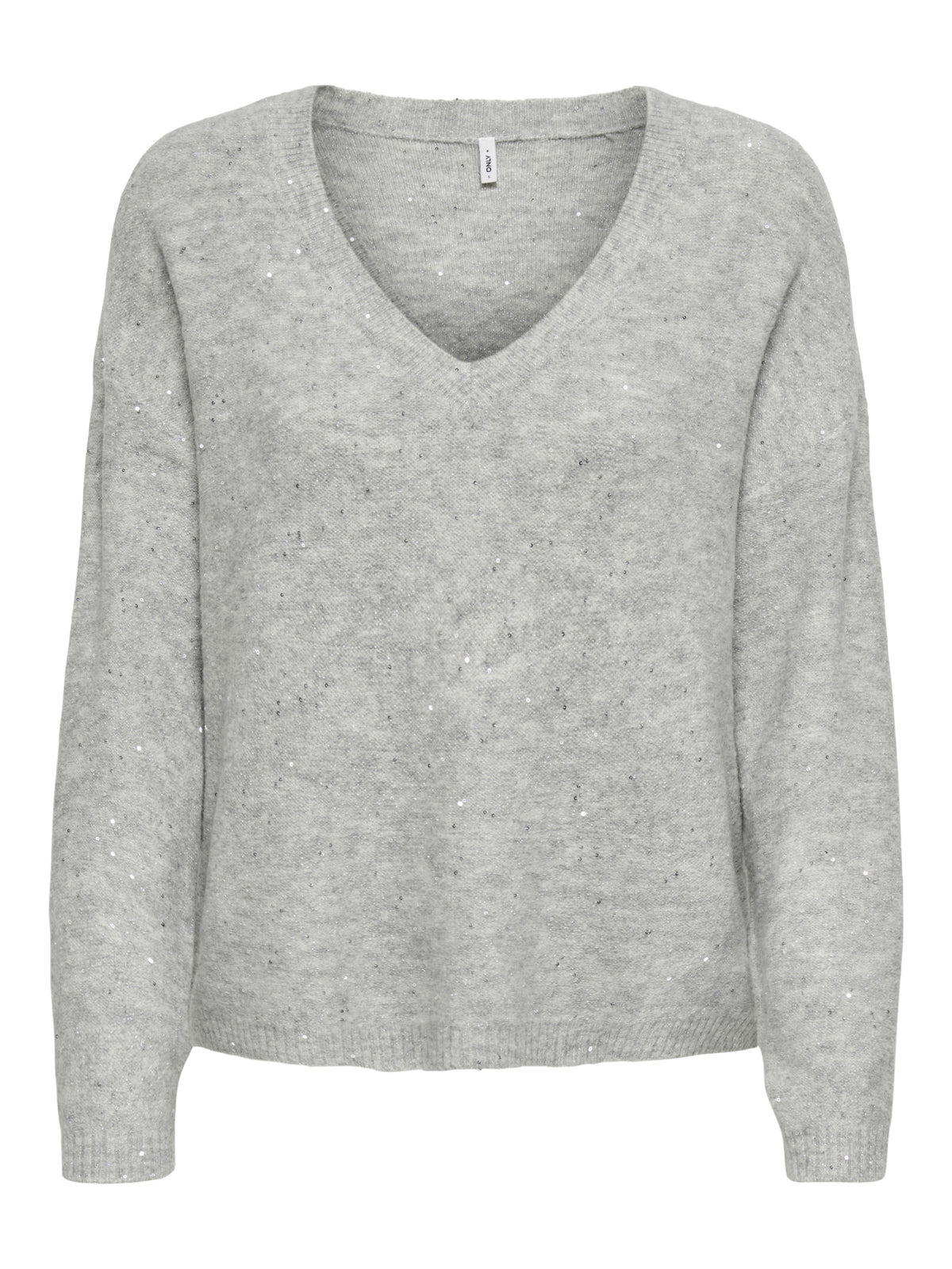 ONLY Pullover  hellgrau
