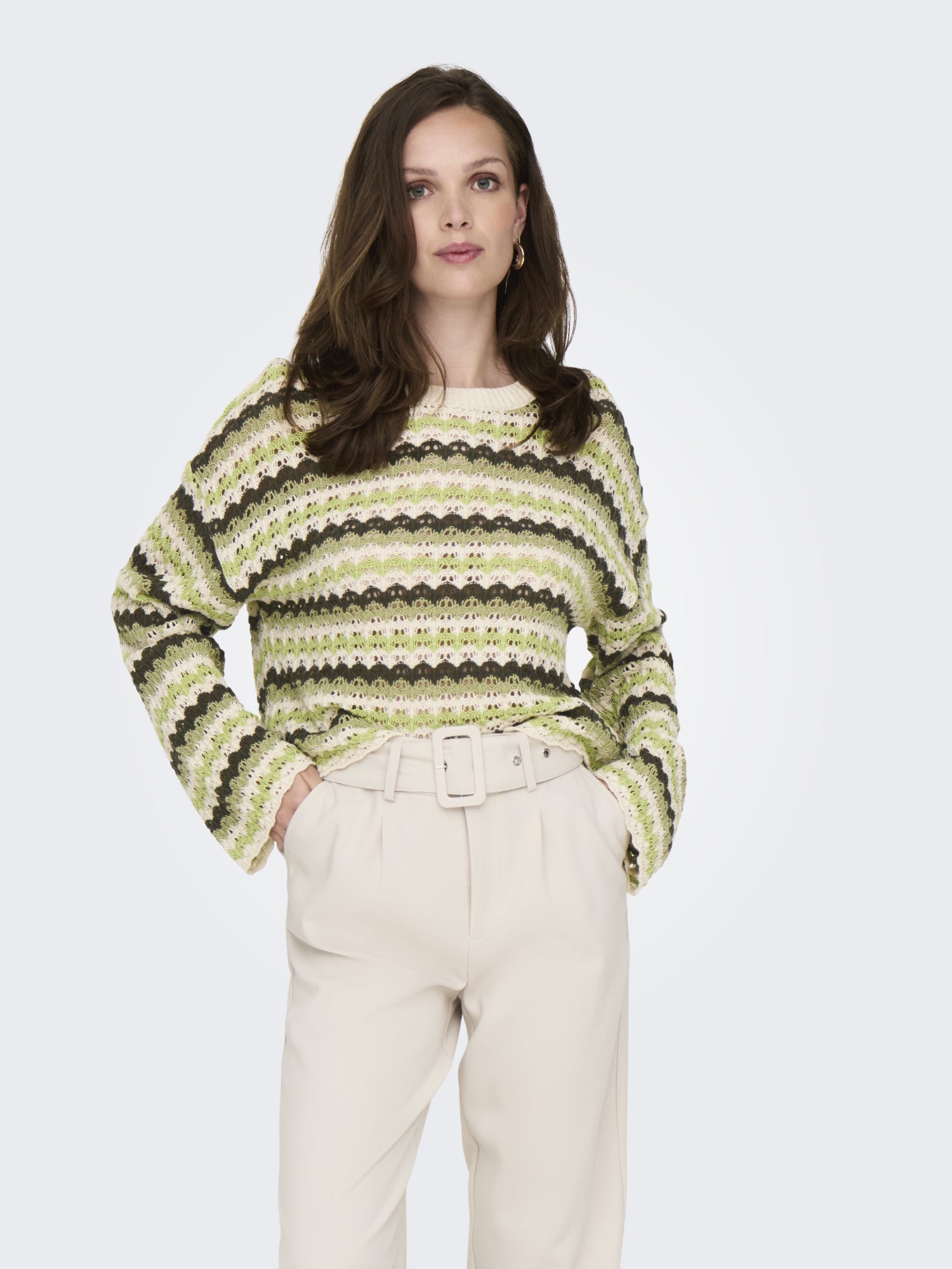 ONLY Pullover  oliv