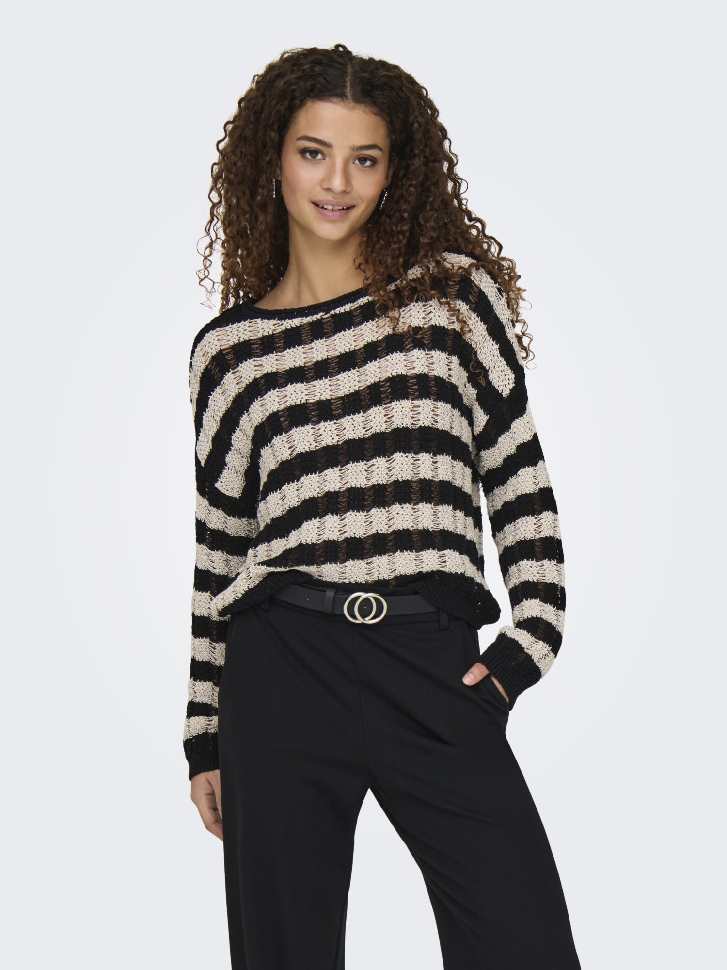 ONLY Pullover  schwarz