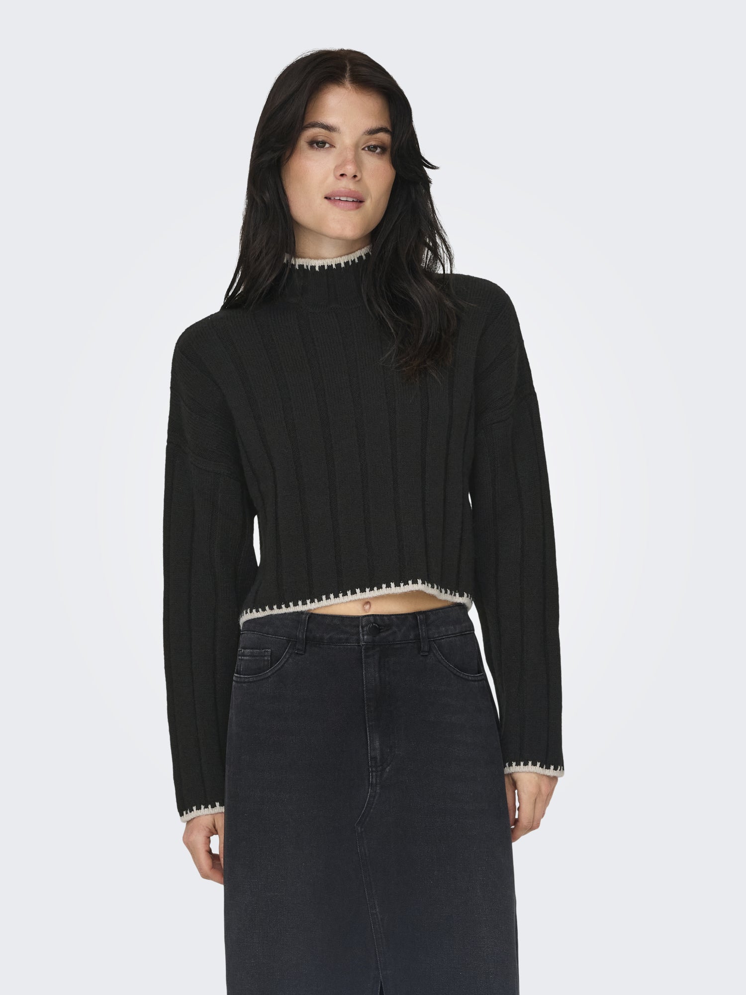 ONLY Pullover  schwarz