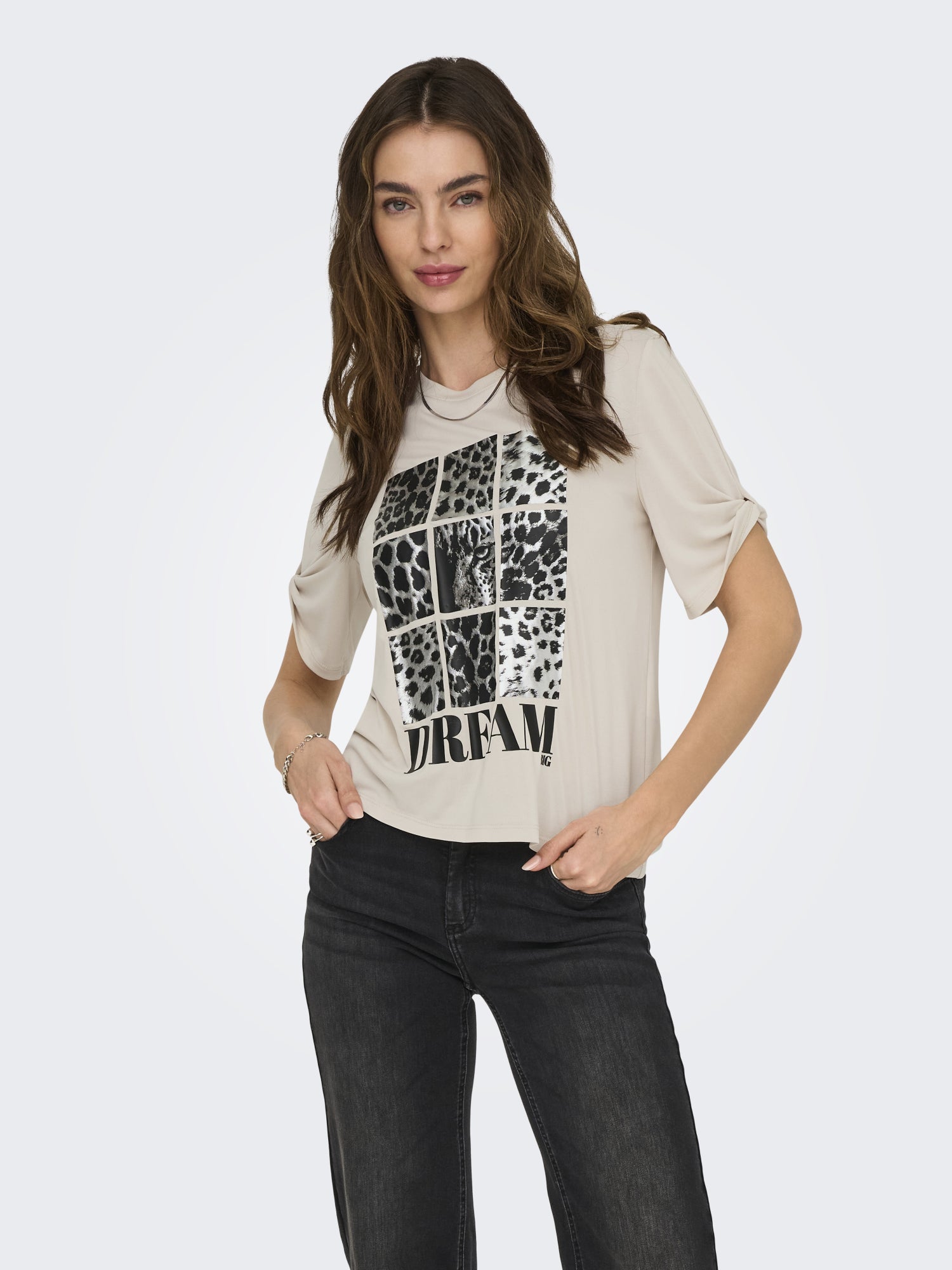 ONLY T-Shirts  beige