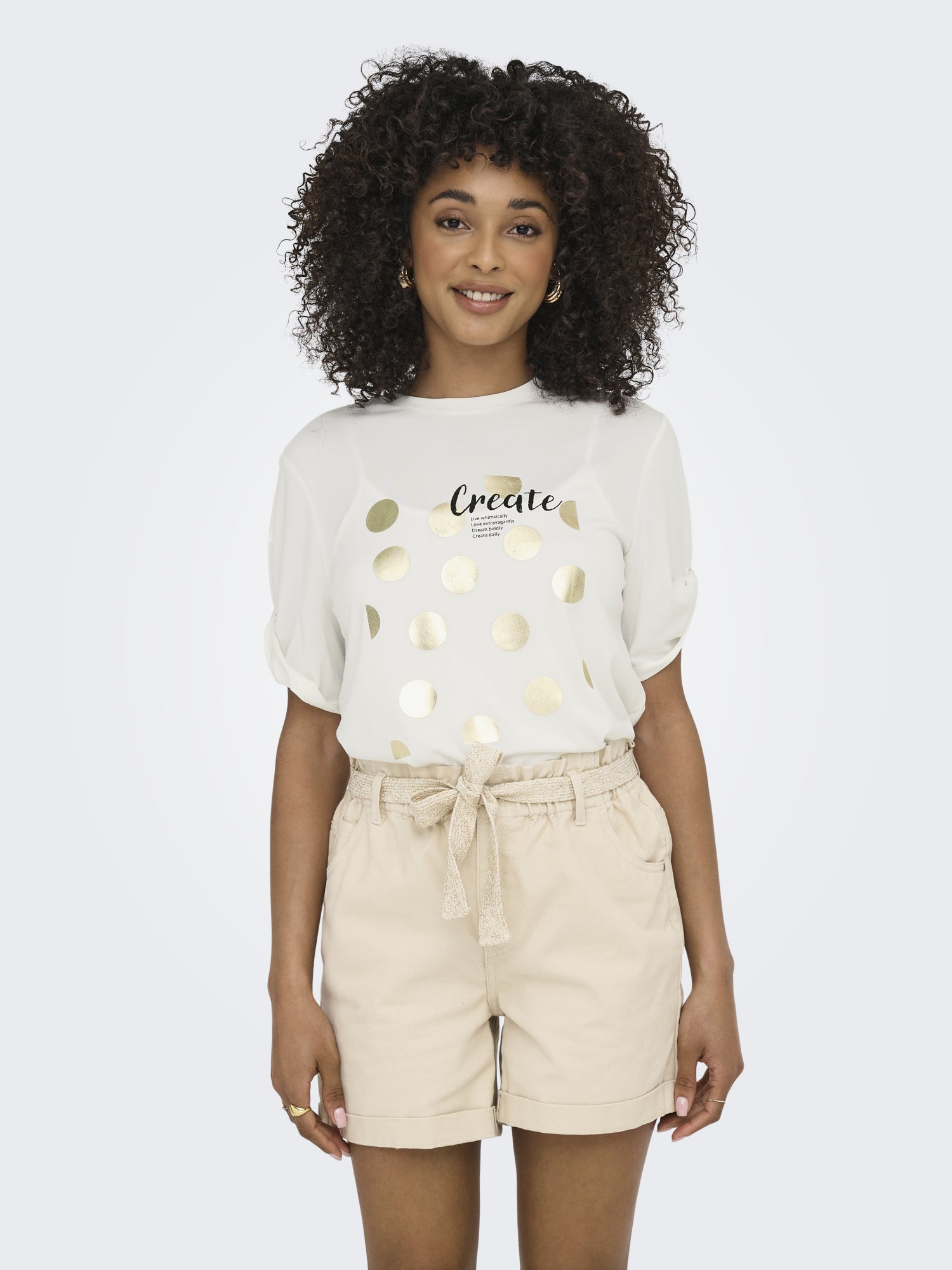 ONLY T-Shirts  creme