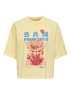 ONLY T-Shirts  gelb