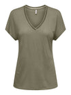ONLY T-Shirts  grün