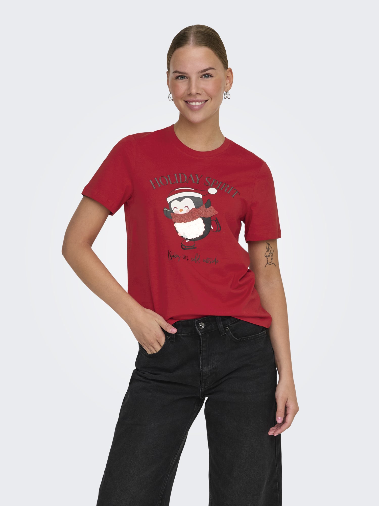 ONLY T-Shirts  rot