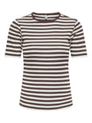 ONLY T-Shirts  schokolade
