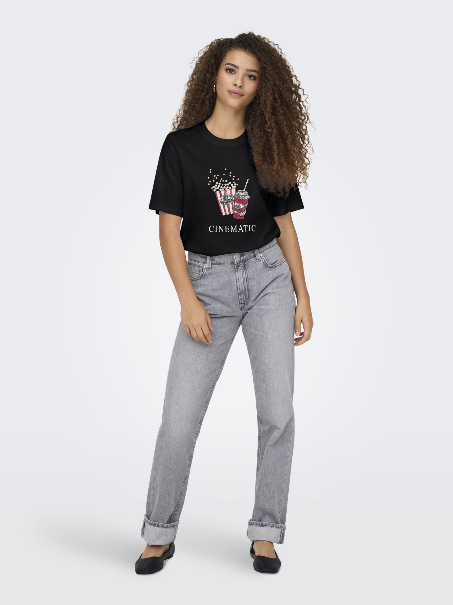 ONLY T-Shirts  schwarz