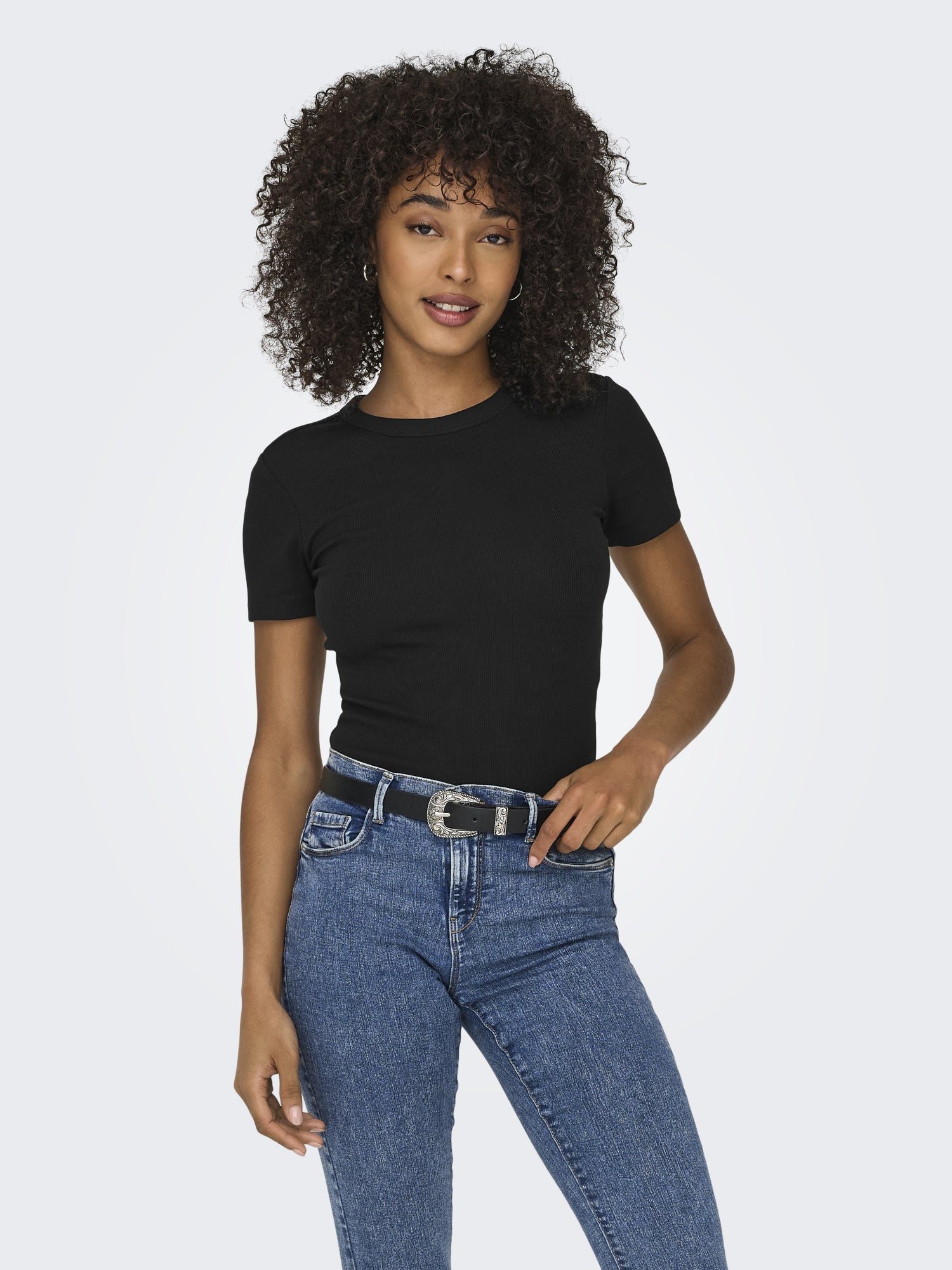 ONLY T-Shirts  schwarz