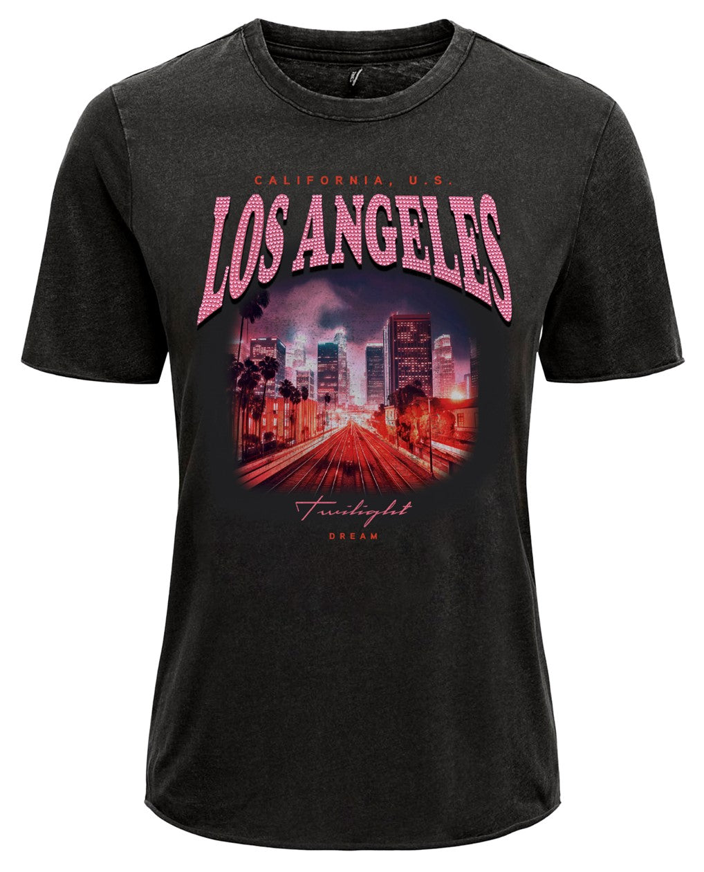 ONLY T-Shirts  schwarz