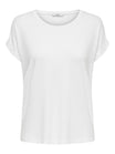 ONLY T-Shirts  weiß