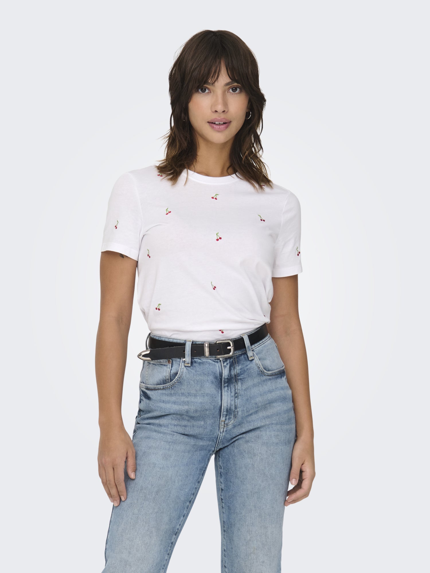ONLY T-Shirts  weiß