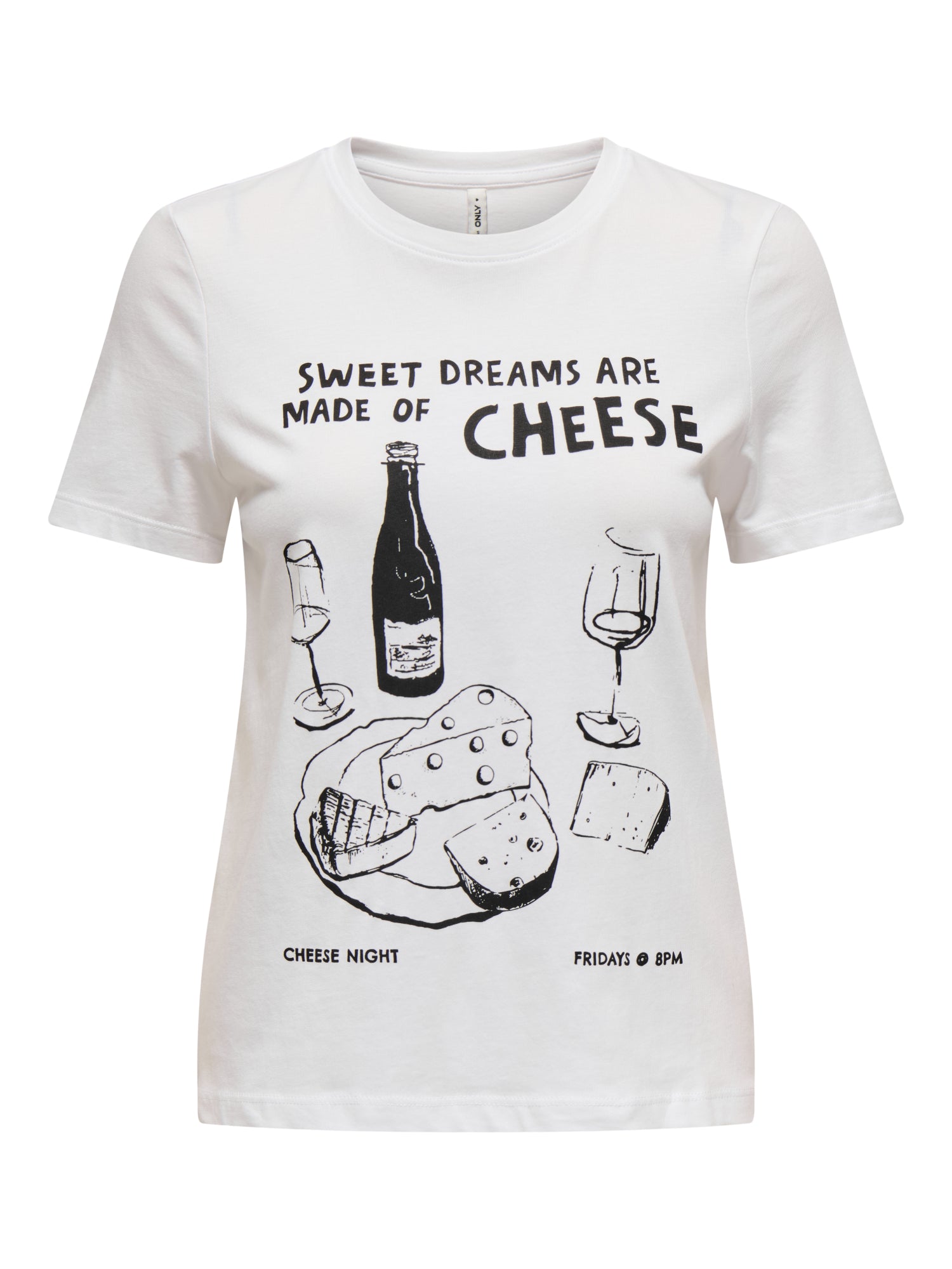 ONLY T-Shirts  weiß