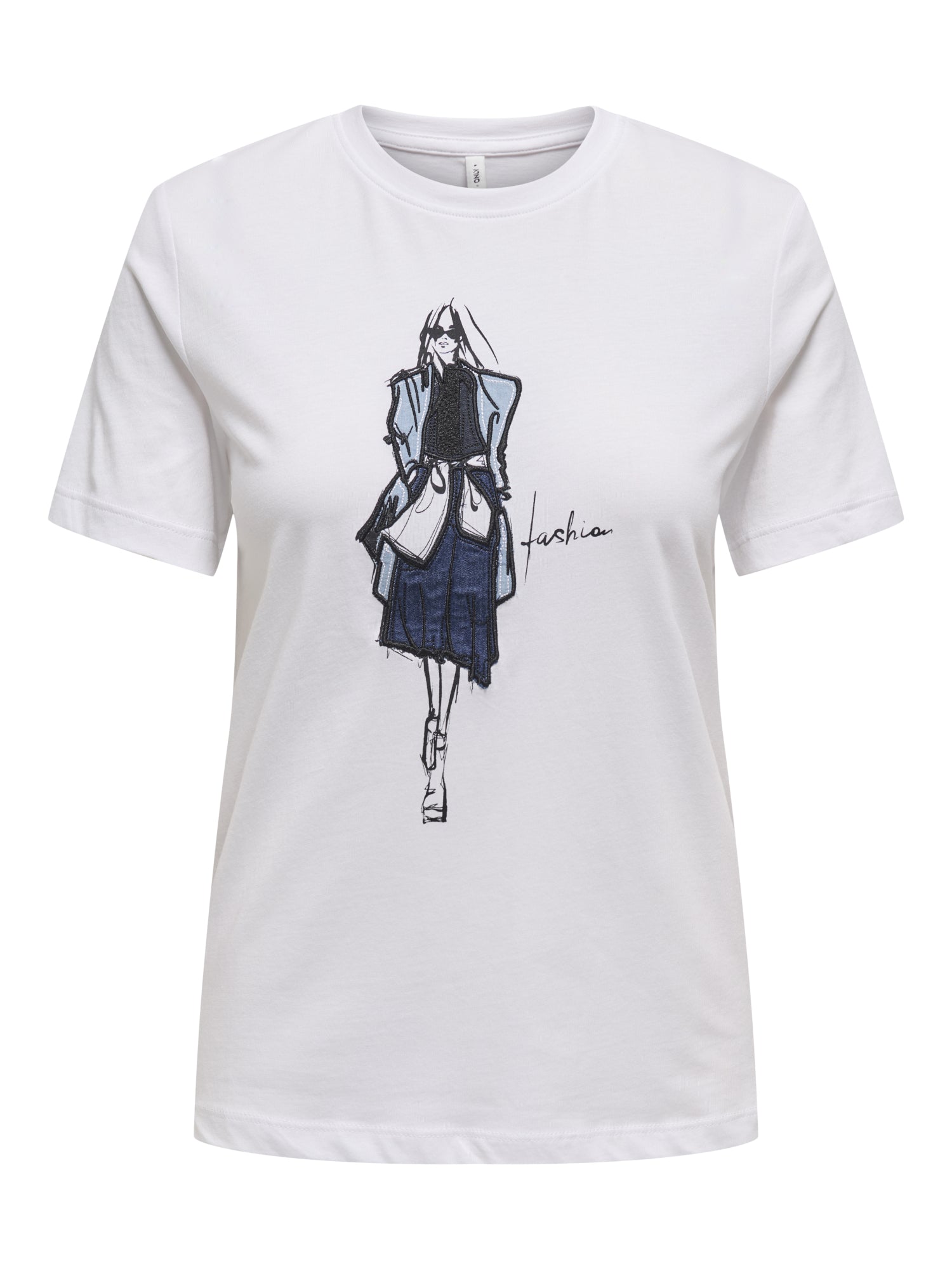 ONLY T-Shirts  weiß