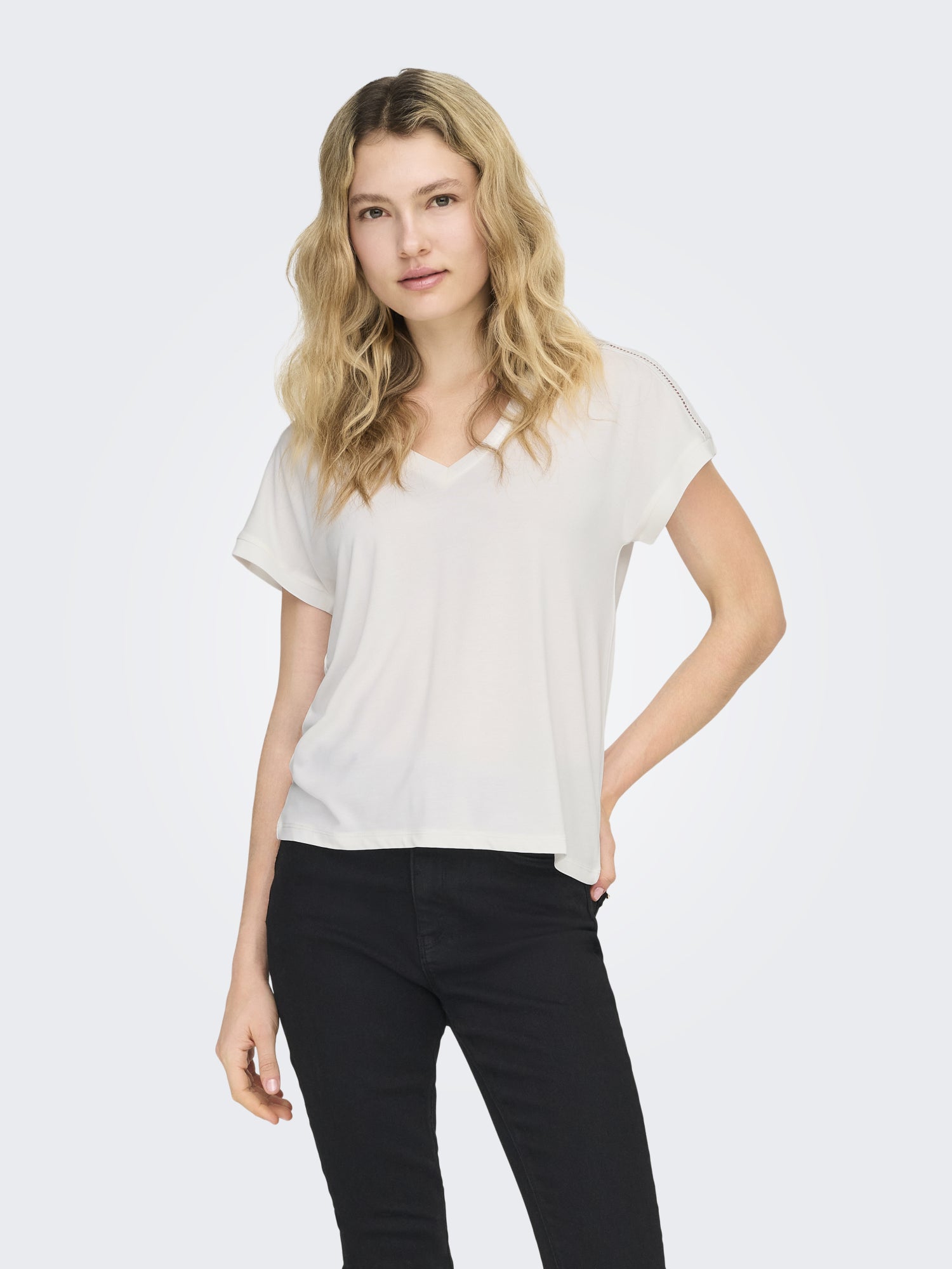 ONLY T-Shirts  weiß