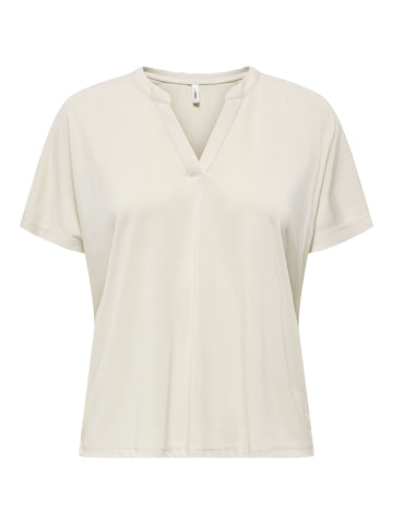 T-Shirt mit V-Ausschnitt