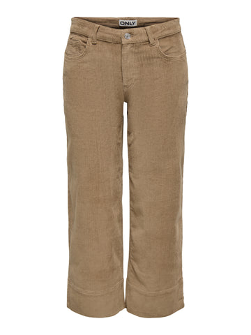 Verkürzte Cord-Hose