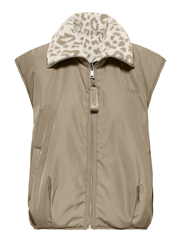 Ärmellose Wendejacke