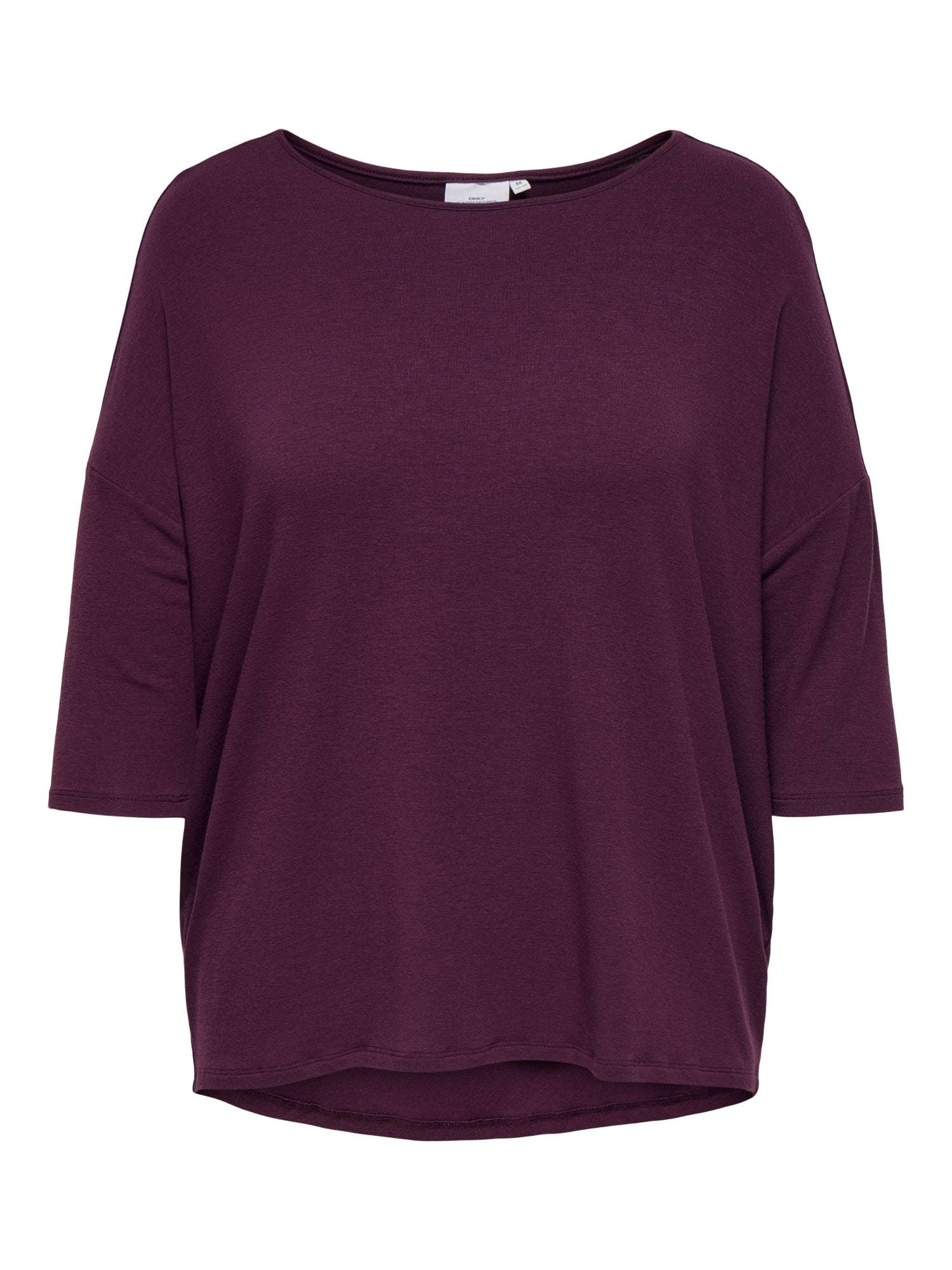 ONLY Carmakoma Blusen  dunkelrot