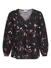 ONLY Carmakoma Blusen  schwarz