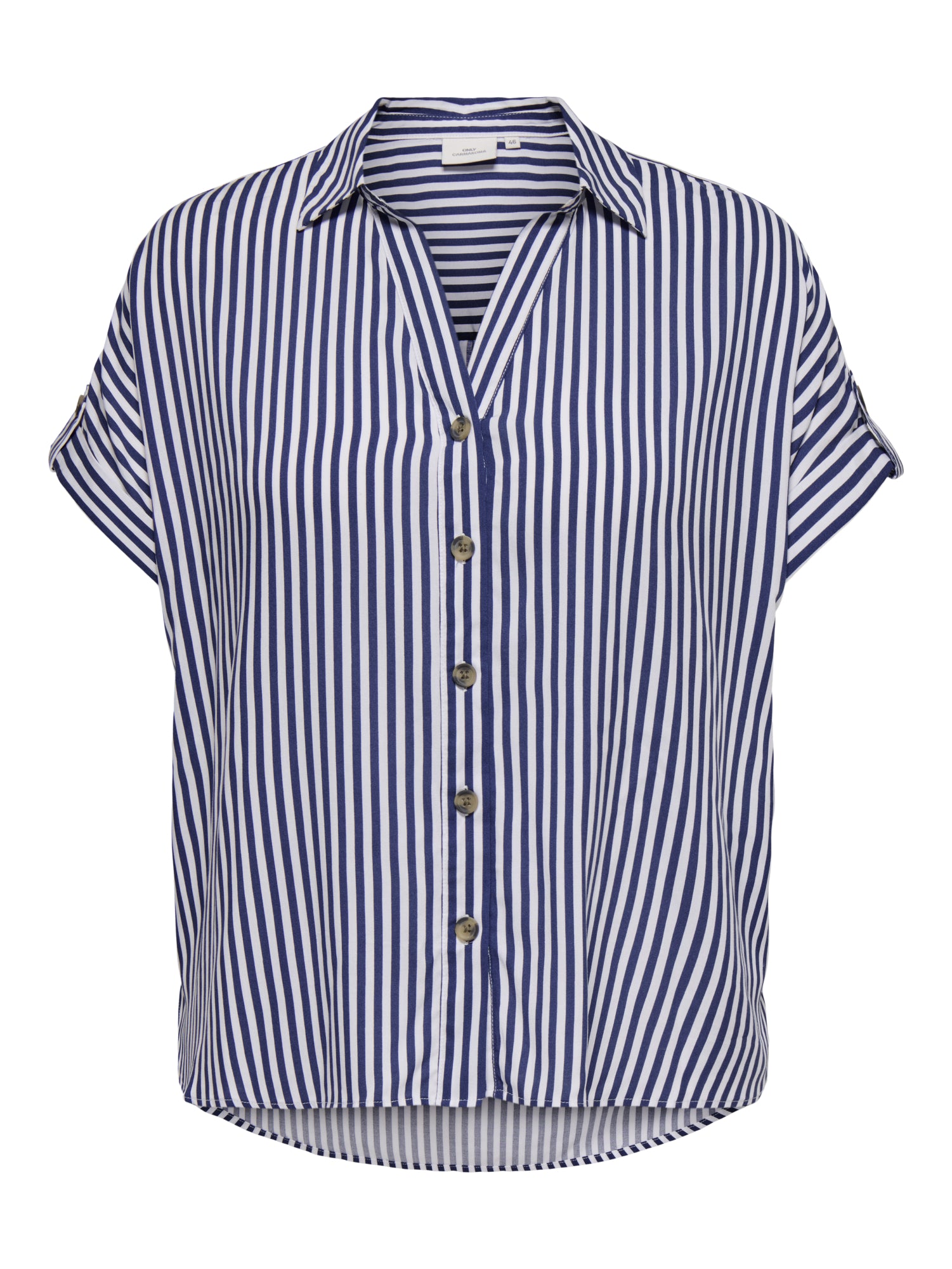 ONLY Carmakoma Blusen  blau
