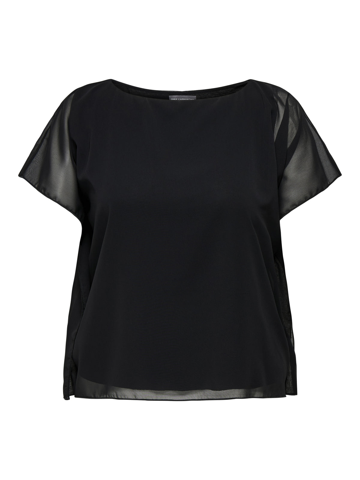 ONLY Carmakoma Blusen  schwarz
