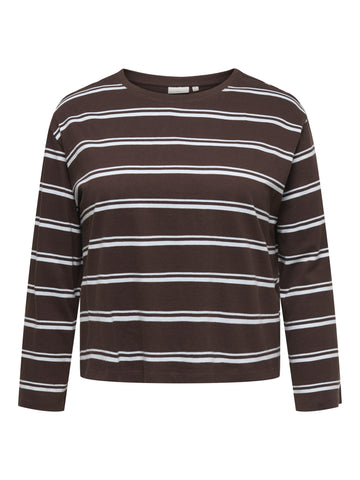 CARFREJA Langarmshirt mit Streifenmuster