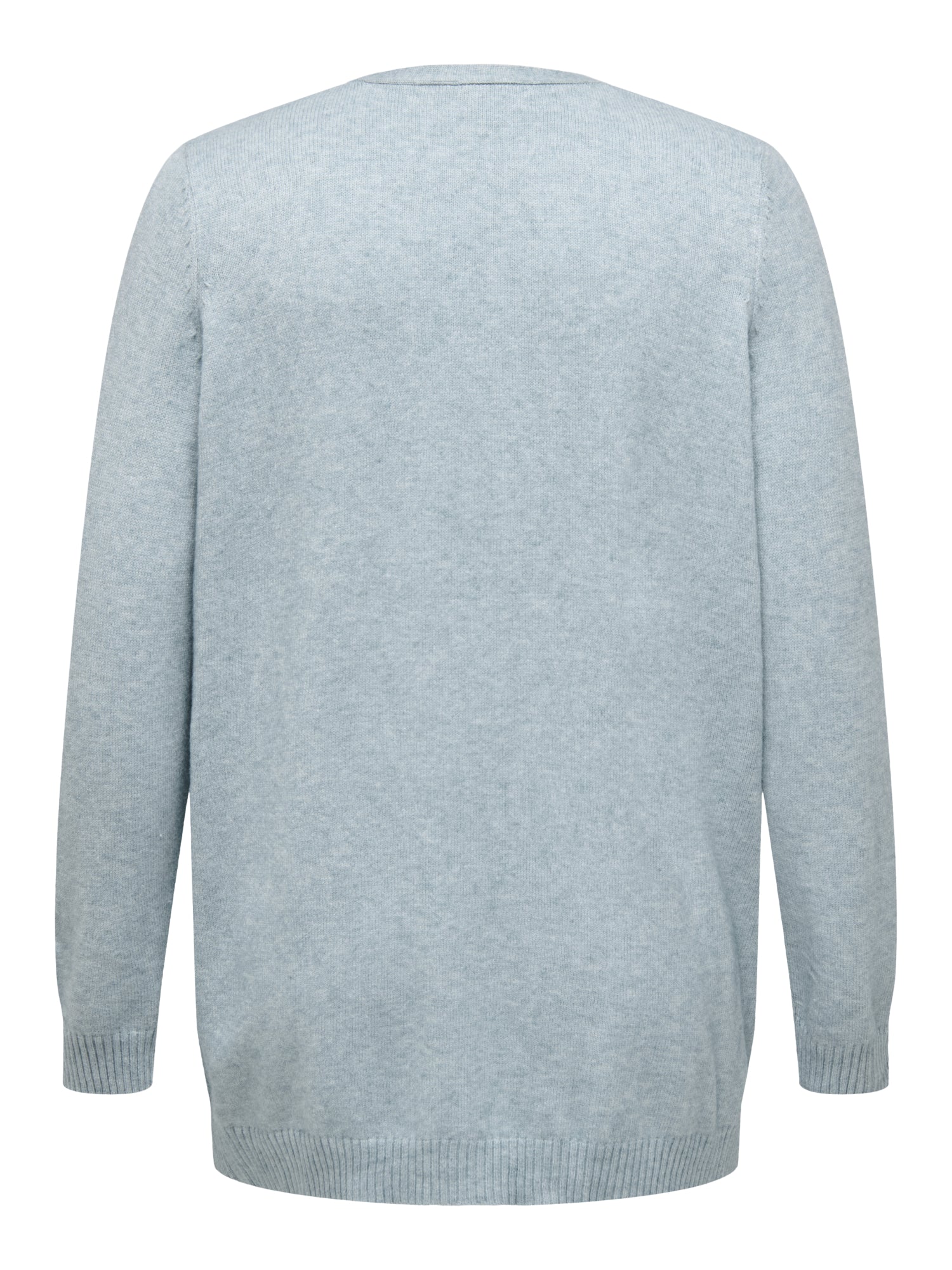 ONLY Carmakoma Strickjacken  hellblau