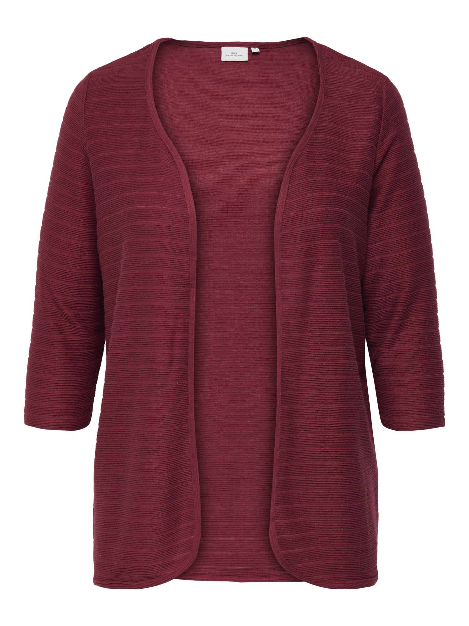 ONLY Carmakoma Strickjacken  rot
