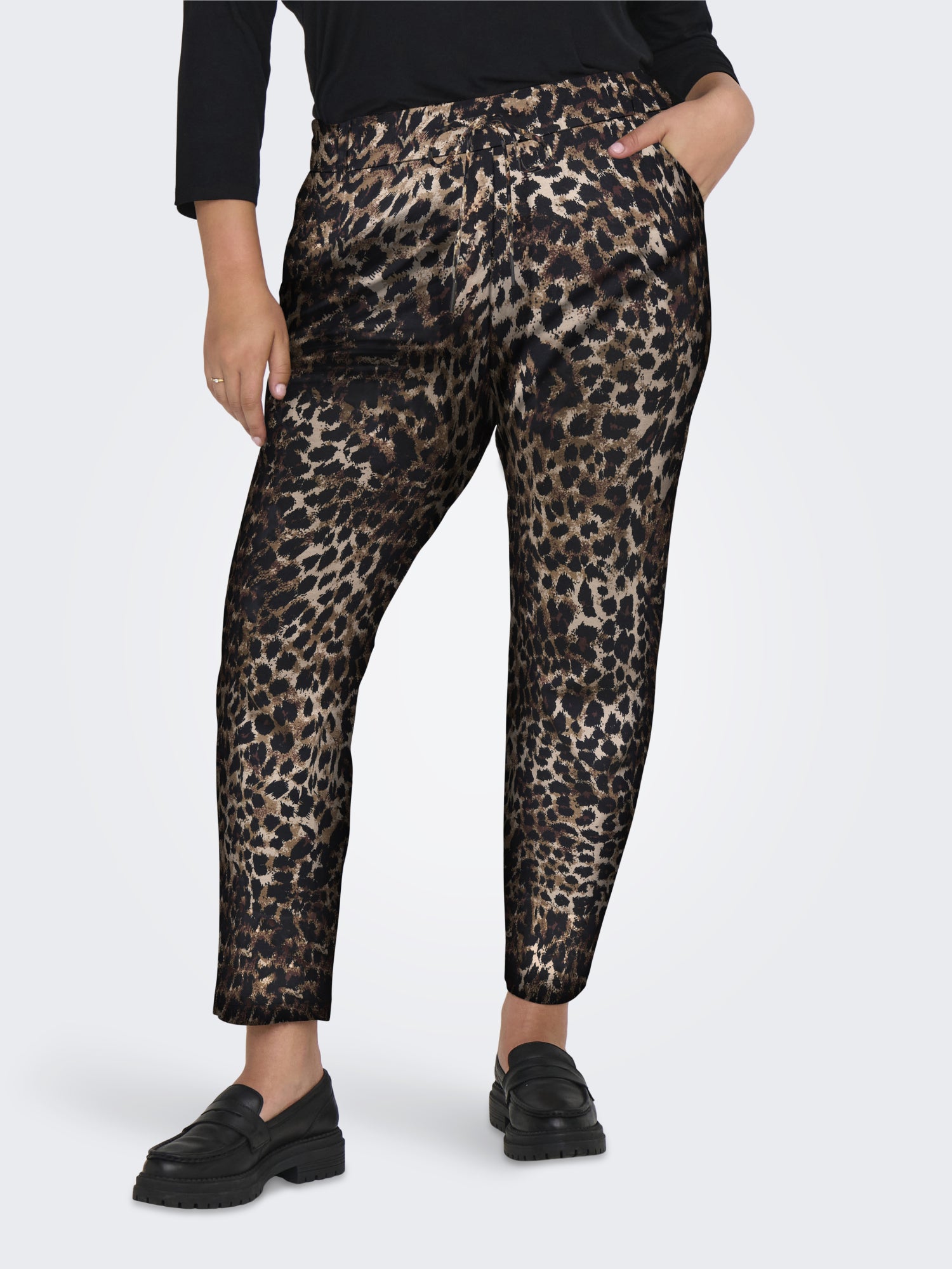 ONLY Carmakoma Leggings  braun