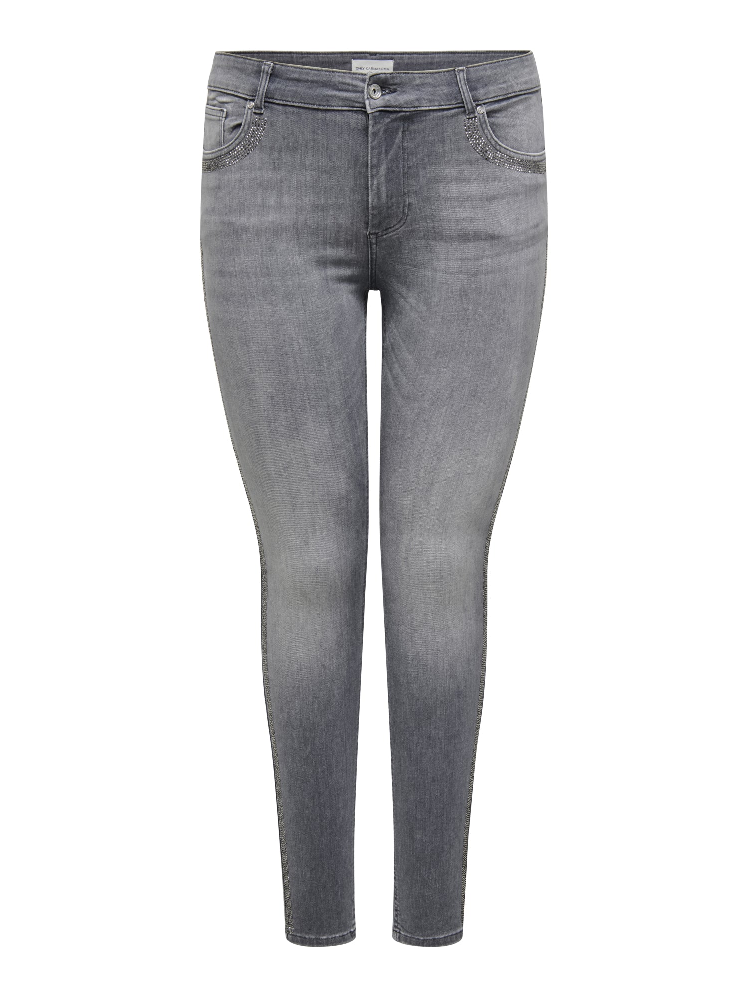 ONLY Carmakoma Skinny, Slim  dunkelgrau