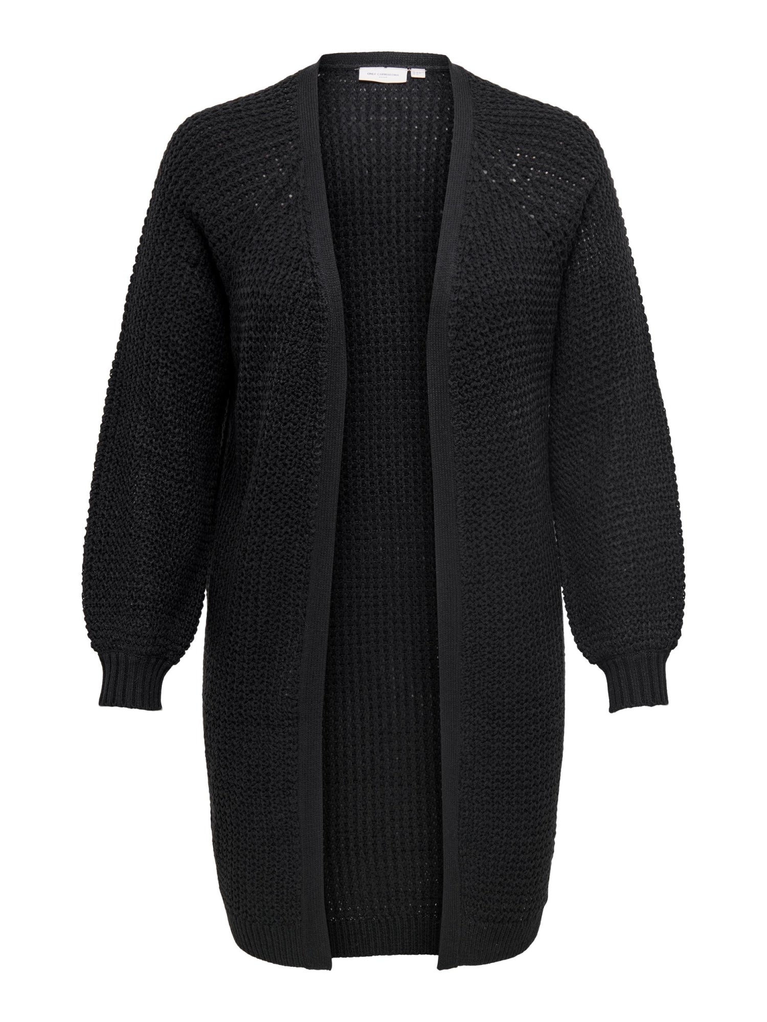 ONLY Carmakoma Strickjacken  schwarz