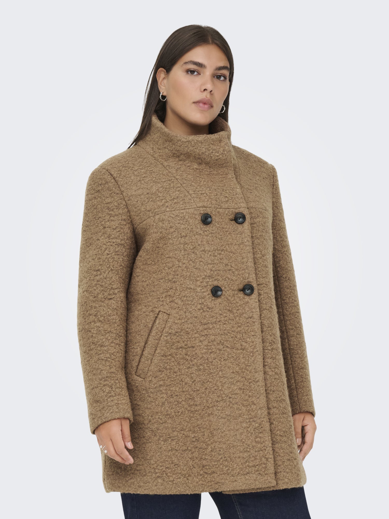 ONLY Carmakoma Mäntel  braun