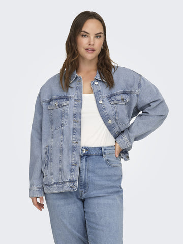 Oversized Jeansjacke