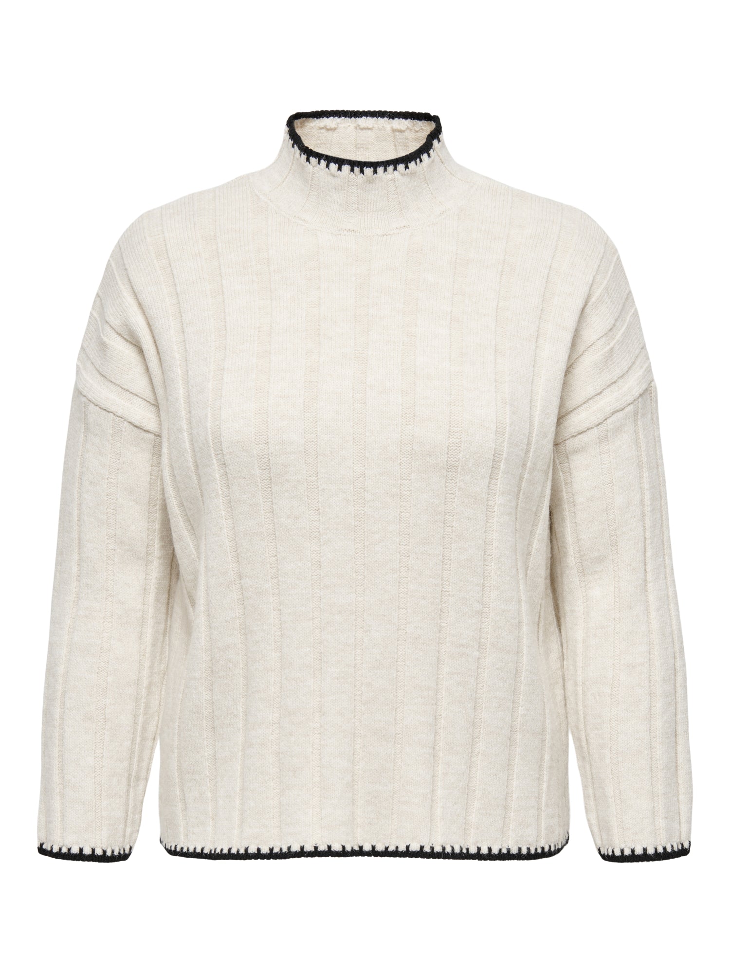 ONLY Carmakoma Pullover  weiß