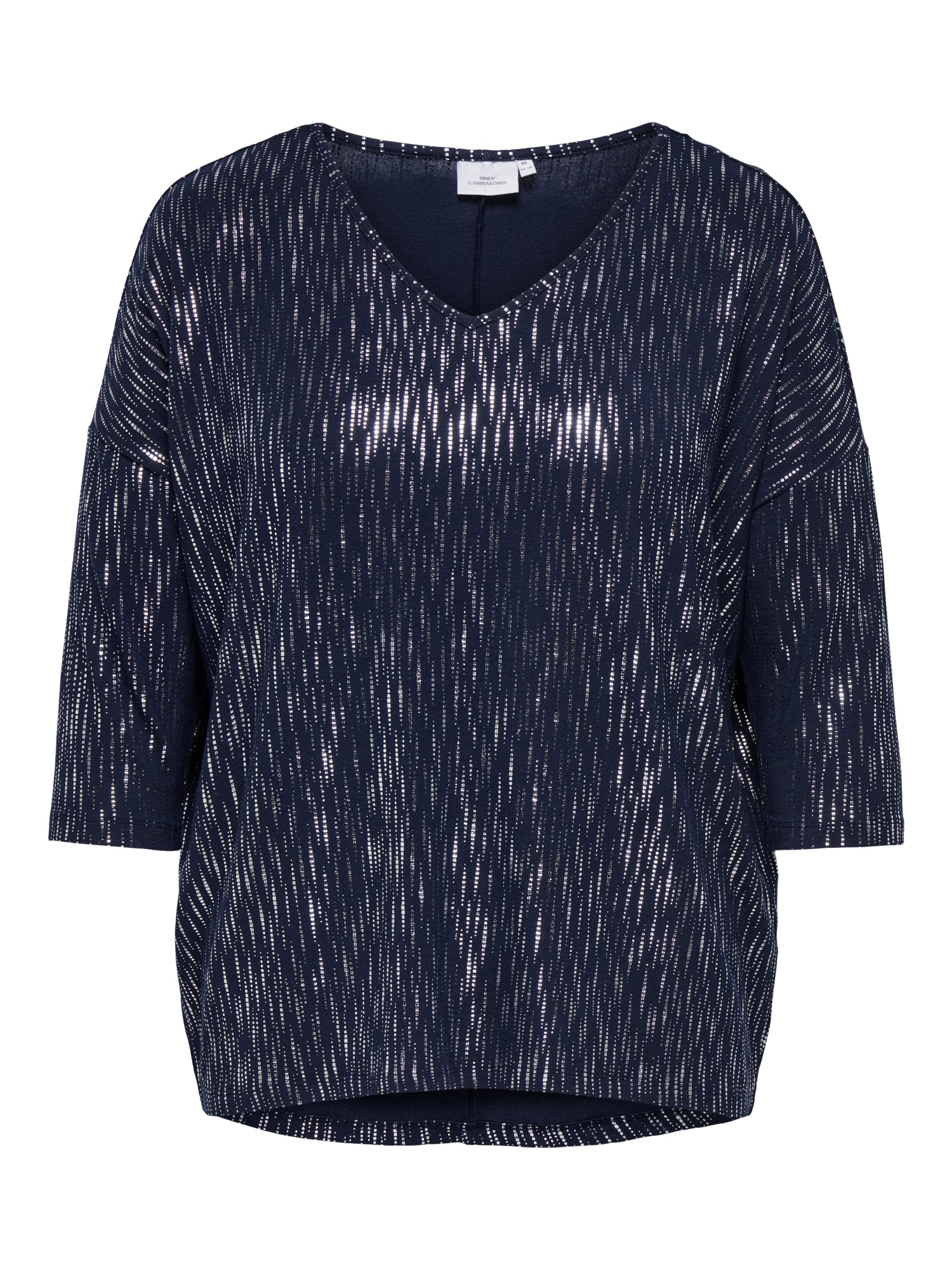 ONLY Carmakoma Blusen  dunkelblau